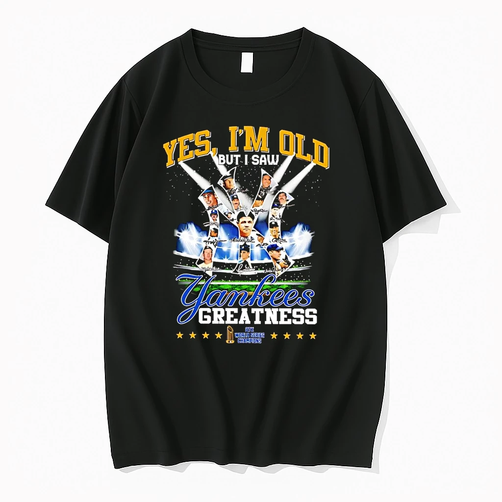 Yes Im Old But I Saw New York Yankees Greatness 27x Ws Champions Shirts