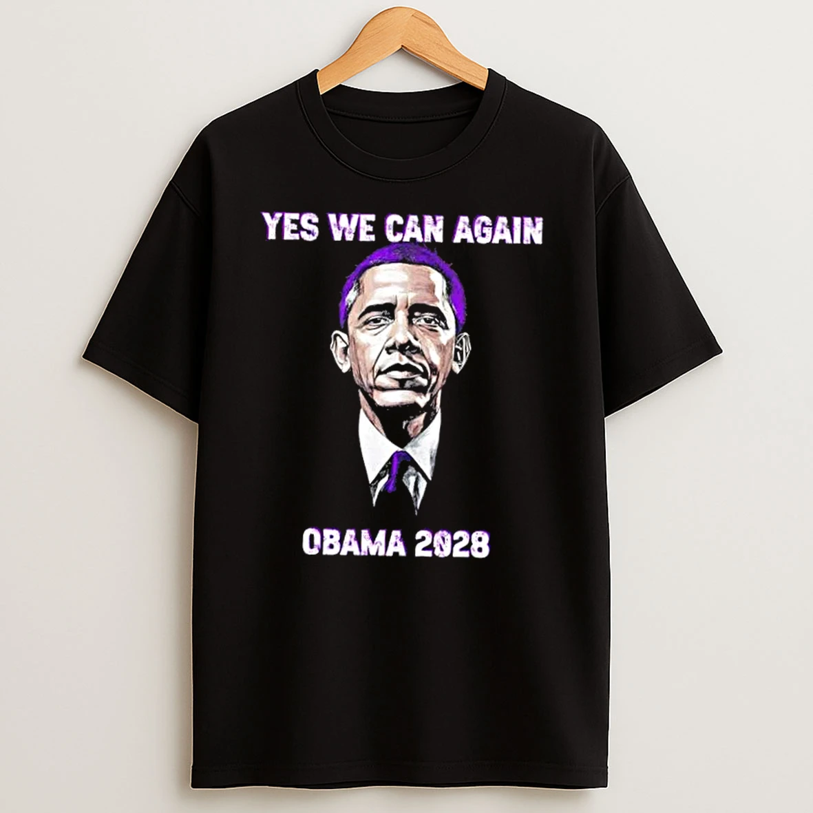 Yes We Can President Obama 2028 Political Sayings Shirts