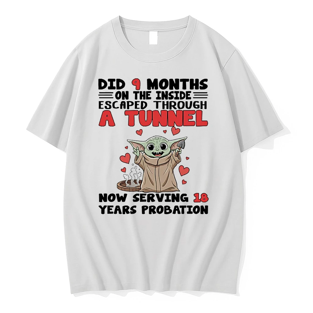 Yoda Did 9 Months On The Inside Escaped Through A Tunnel Shirts