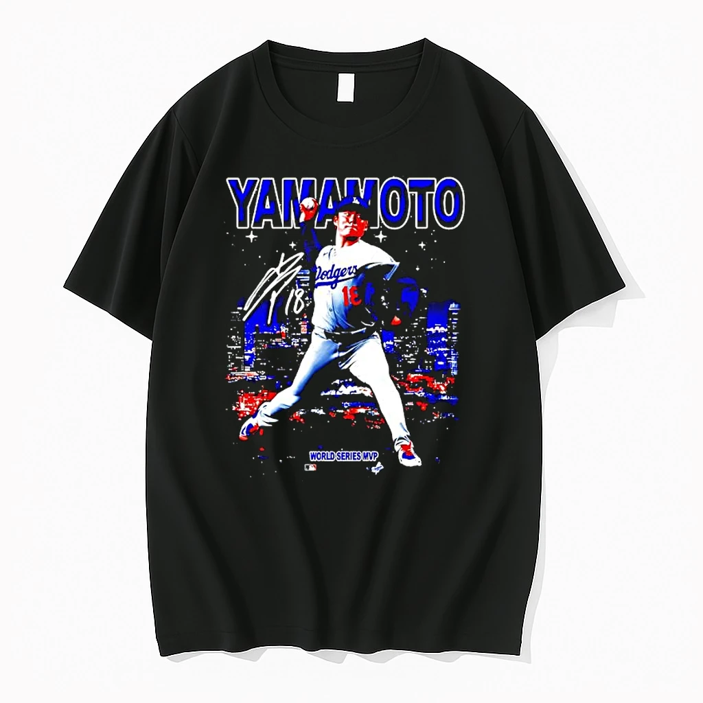 Yoshinobu World Series Mvp Signature Graphic Shirts