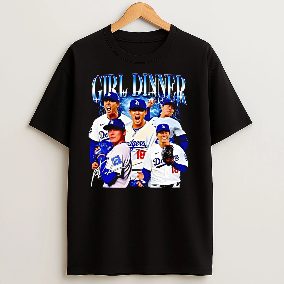 Yoshinobu Yamamoto Dodgers Signature T Shirts