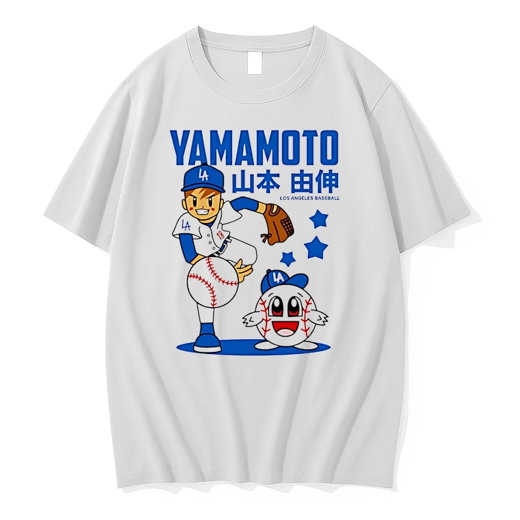 Yoshinobu Yamamoto Los Angeles Dodgers Superstar Cartoon Shirts