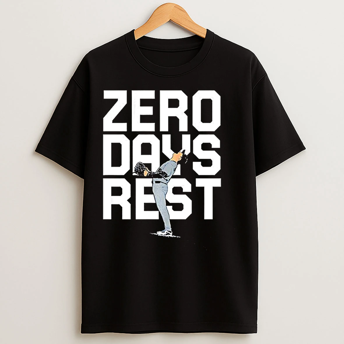 Yoshinobu Yamamoto Los Angeles Dodgers Zero Days Rest T Shirts
