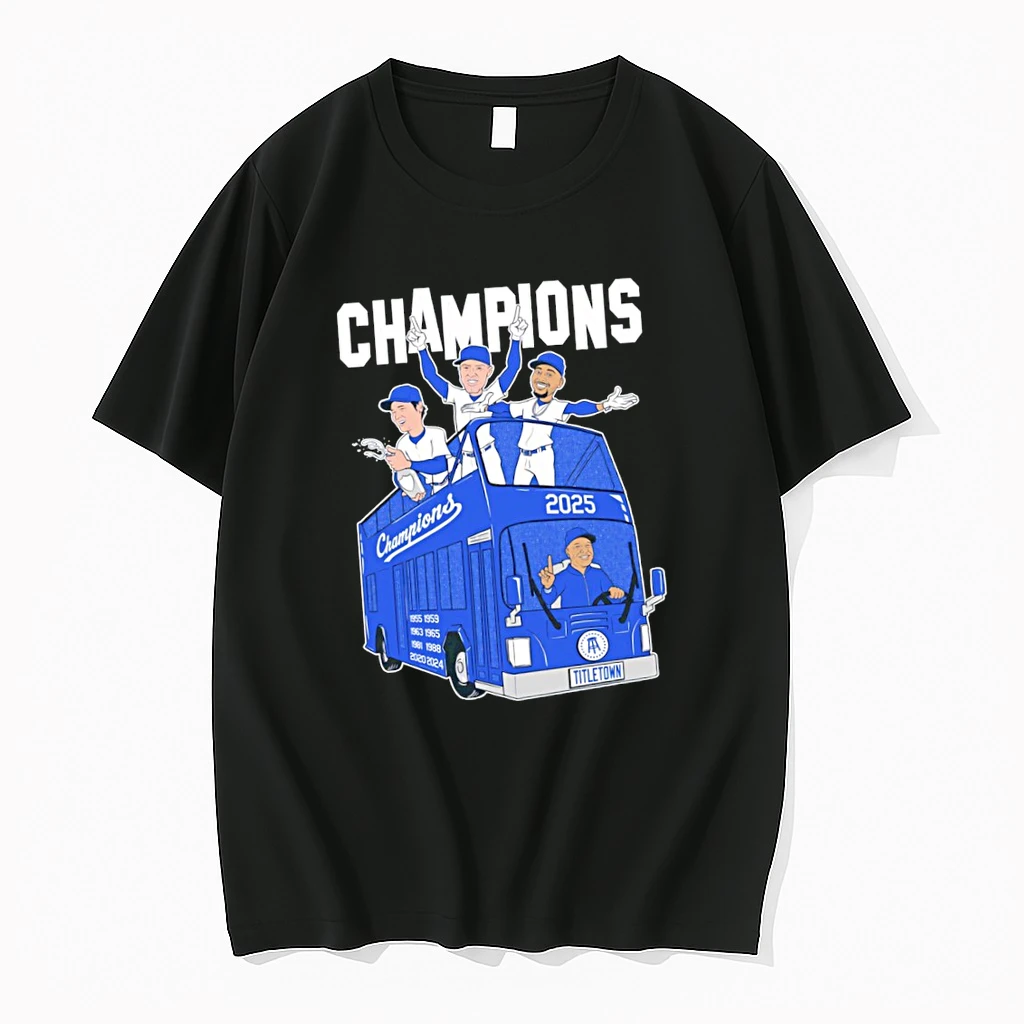 Yoshinobu Yamamoto Shohei Ohtani And Mookie Betts Los Angeles Dodgers 2025 Champions Shirts