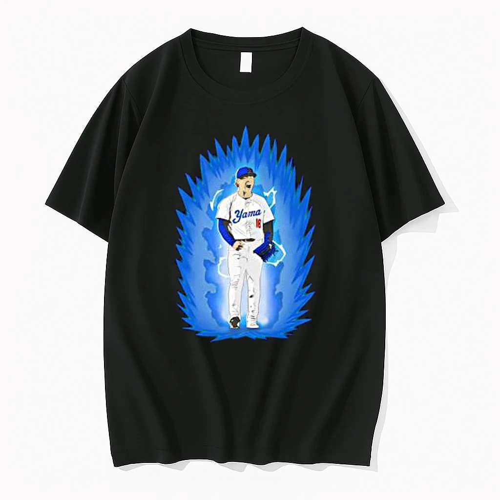 Yoshinobu Yamamoto Super Saiyan Los Angeles Dodgers Shirts