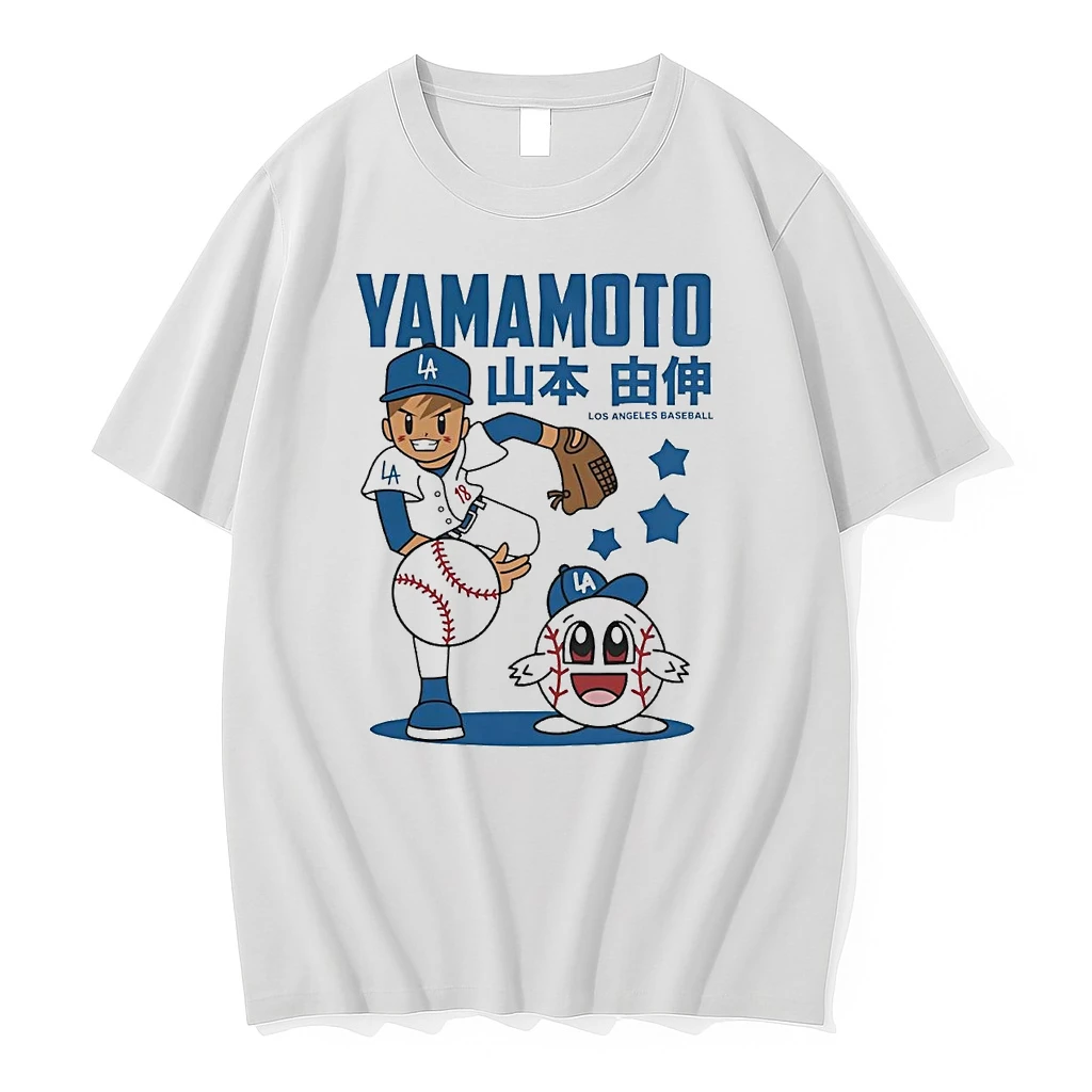 Yoshinobu Yamamoto Takeshi And La Dodgers Pokemon Shirts