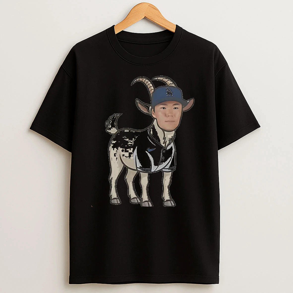 Yoshinobu Yamamoto The Goat Los Angeles Dodgers Meme Christmas T Shirts