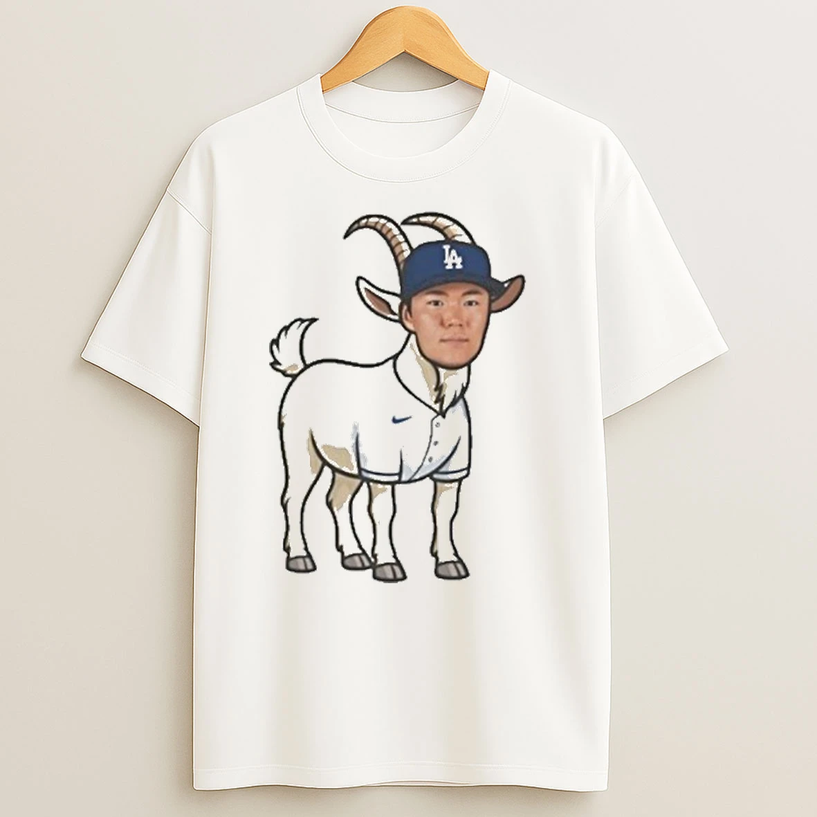 Yoshinobu Yamamoto The Goat Ws Champions T Shirts