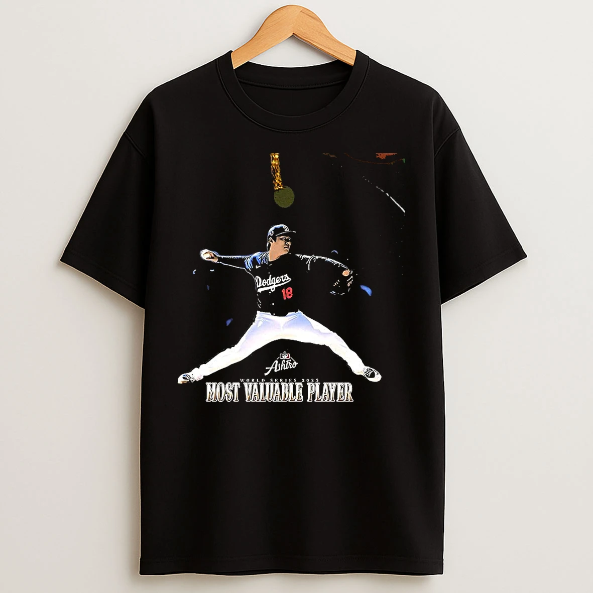 Yoshinobu Yamamoto World Series 2025 Most Valuable Player Two Sided Mugs And T Shirts