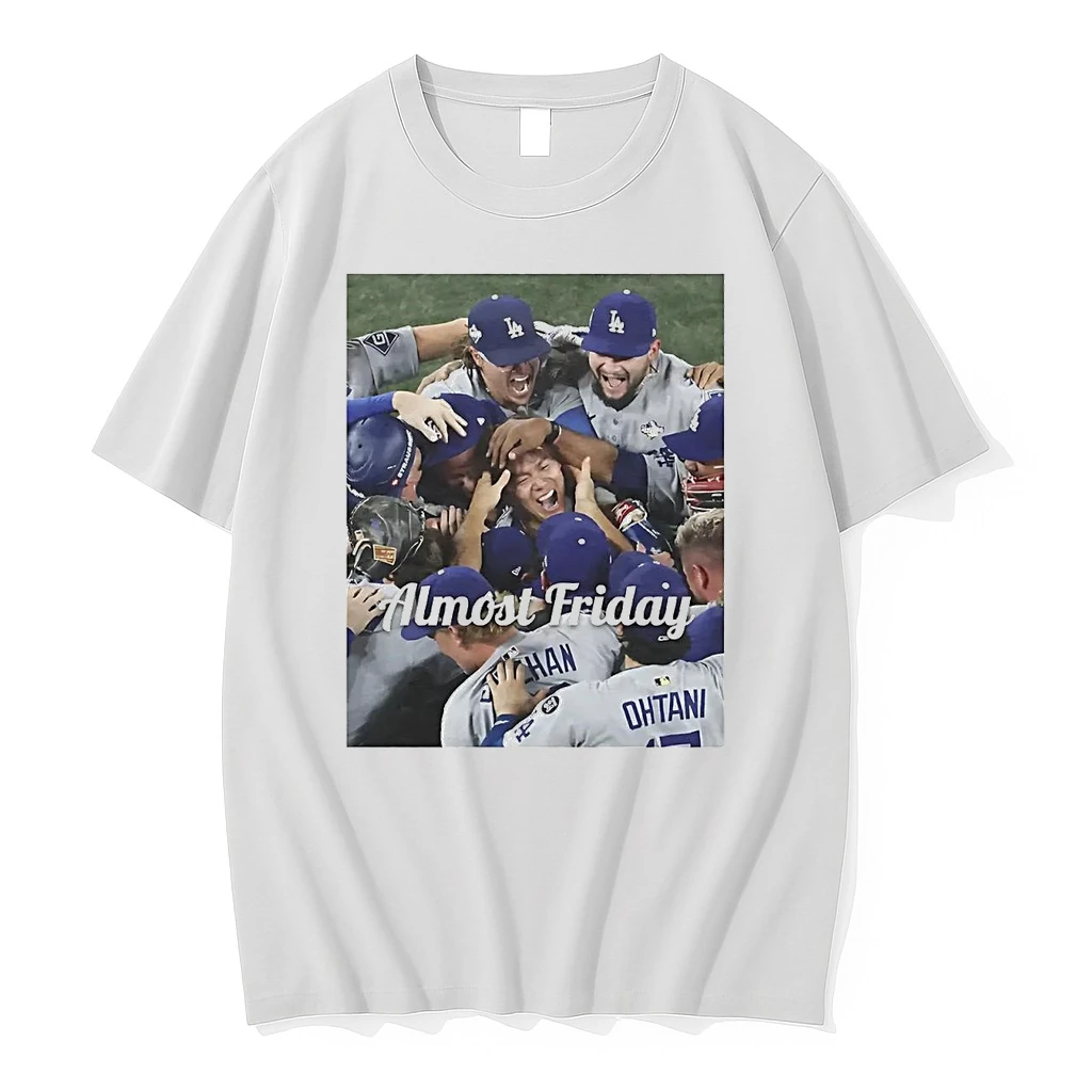 Yoshinobu Yamamoto World Series Champions Celebration Shirts
