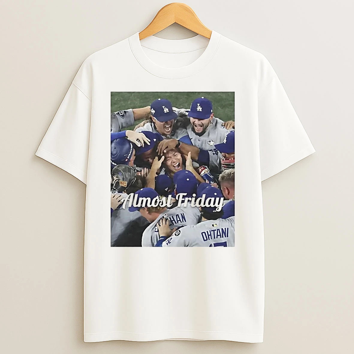 Yoshinobu Yamamoto World Series Champions Celebration T Shirts