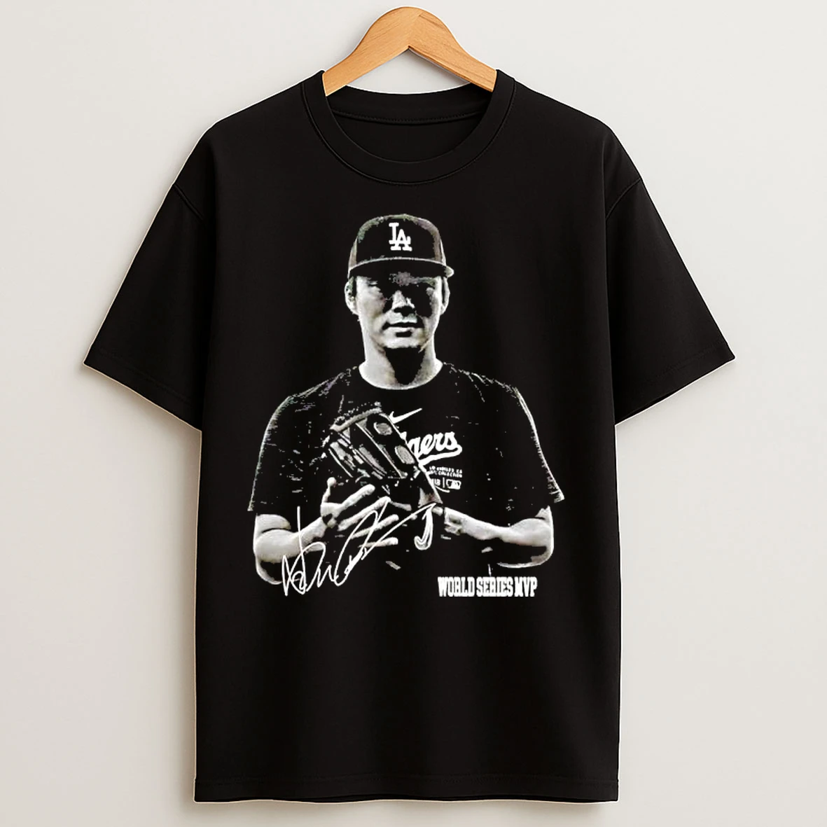 Yoshinobu Yamamoto World Series Mvp Signature T Shirts