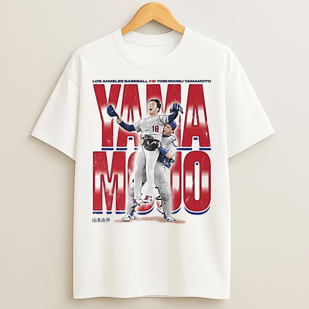 Yoshinobu Yamamoto Yama Mojo Los Angeles Dodgers T Shirts