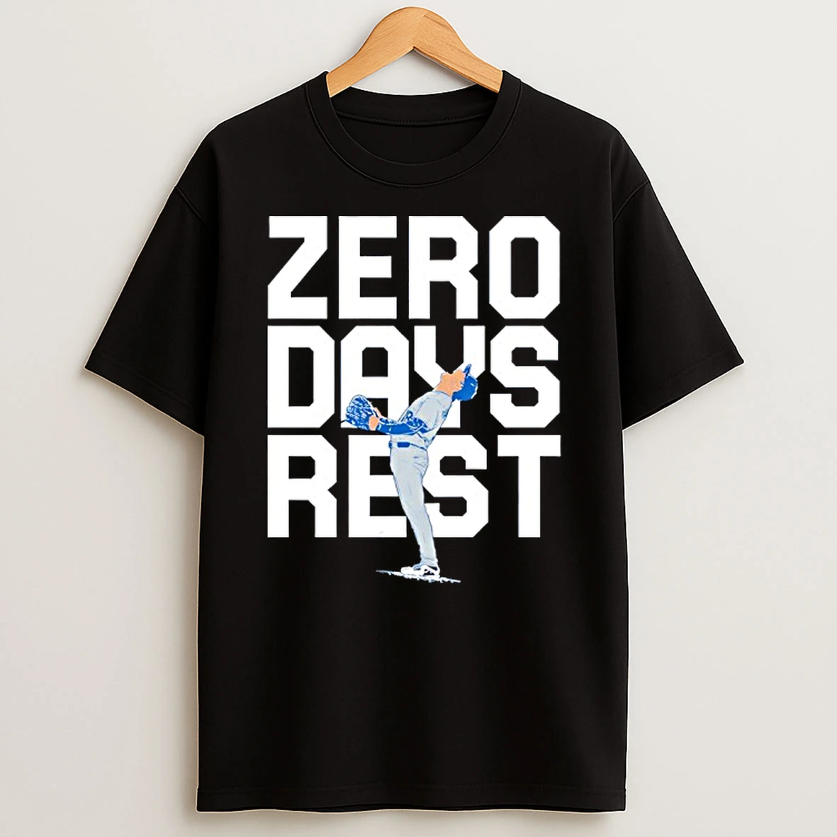 Yoshinobu Yamamoto Zero Days Rest Los Angeles Dodgers Shirts