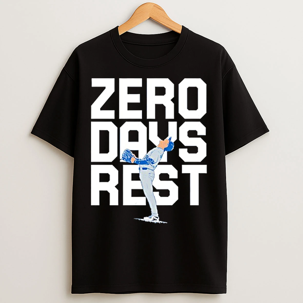Yoshinobu Yamamoto Zero Days Rest Los Angeles Dodgers T Shirts