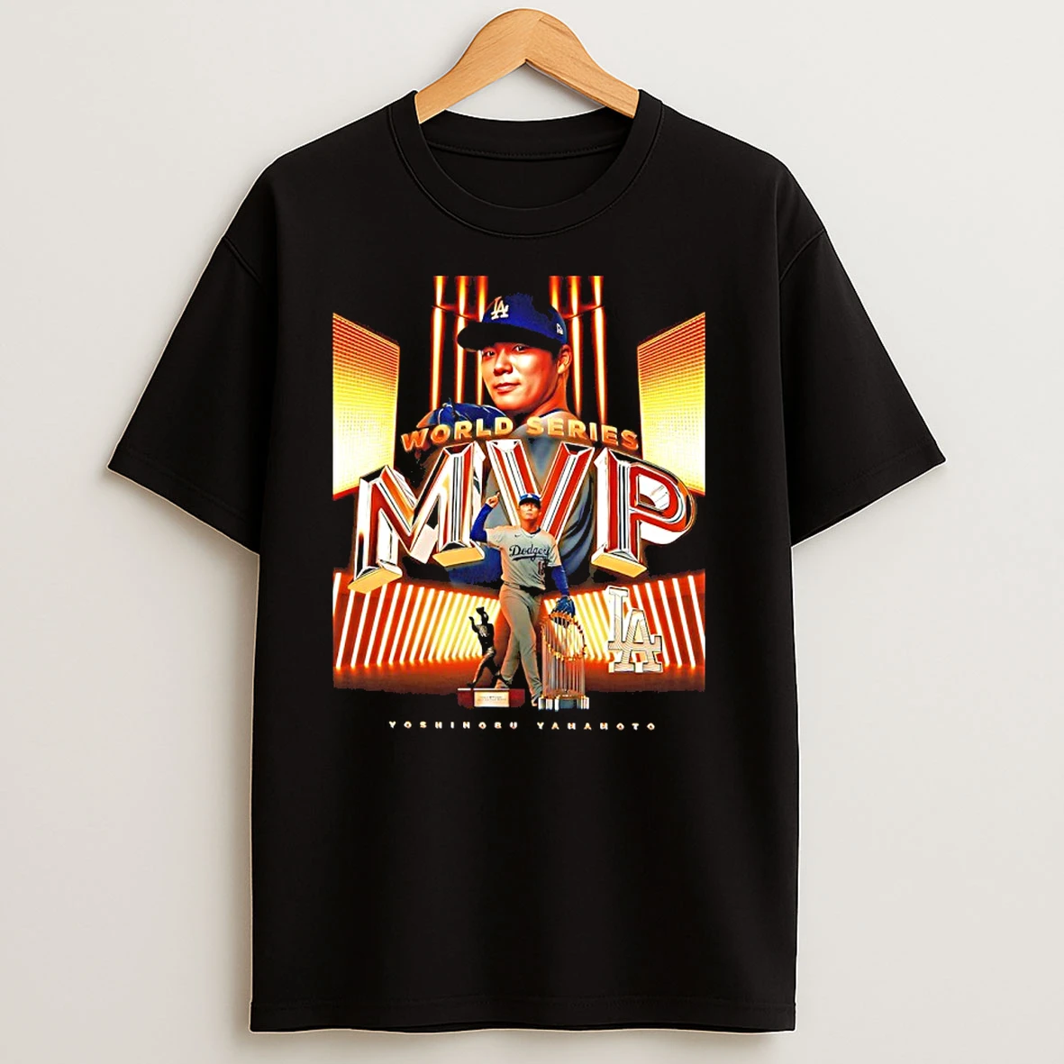 Yoshinobu Yamamoto Is The 2025 World Series Mvp T Shirts