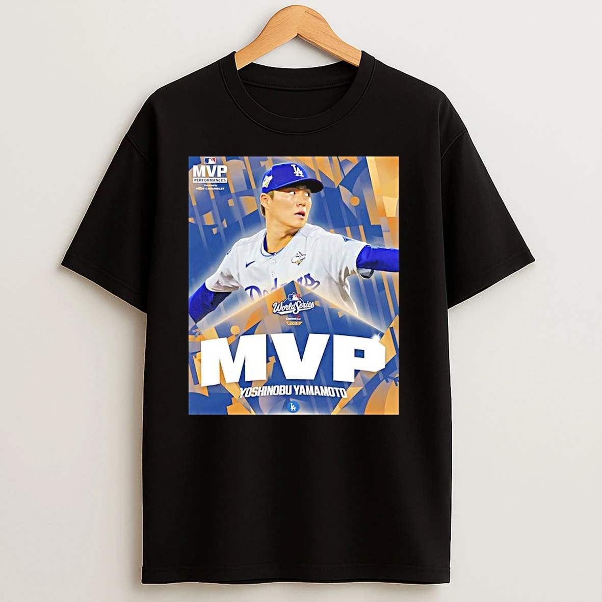 Yoshinobu Yamamoto Is The World Series Champions Mvp T Shirts