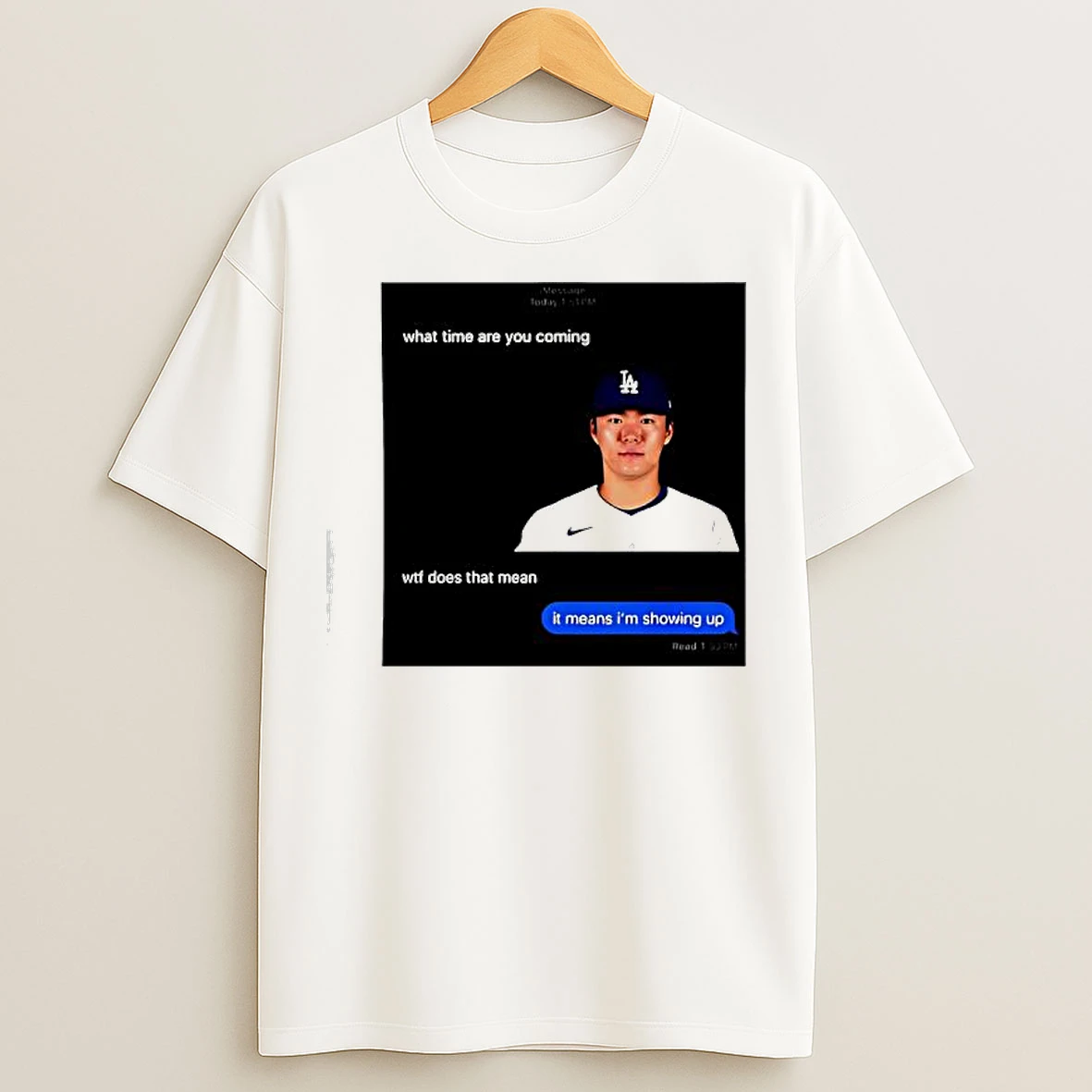 Yoshinobu Yamamoto What Time Are You Coming Graphic T Shirts