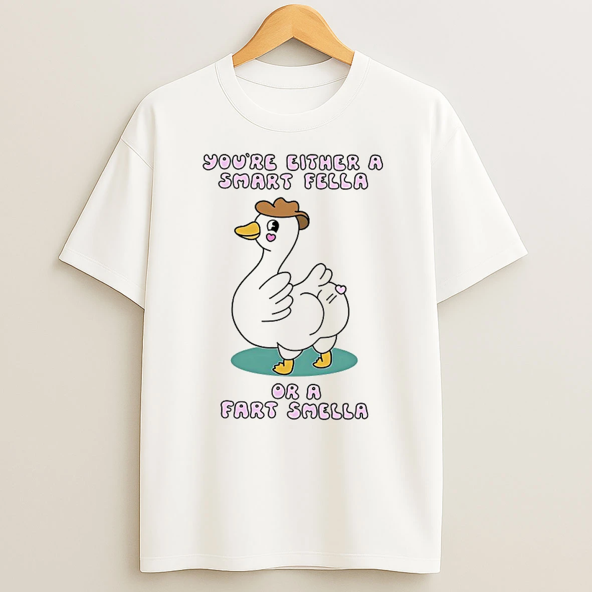 Youre Either A Smart Fella Or A Fart Smella Shirts