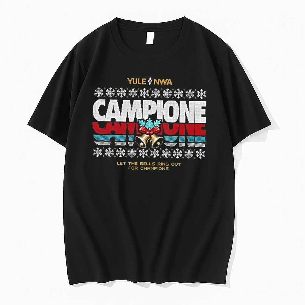 Yule Nwa Campione Xmas Let The Bells Ring Out For Christmas Shirts