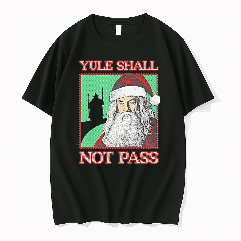 Yule Shall Not Pass Ugly Christmas Sweat Shirts