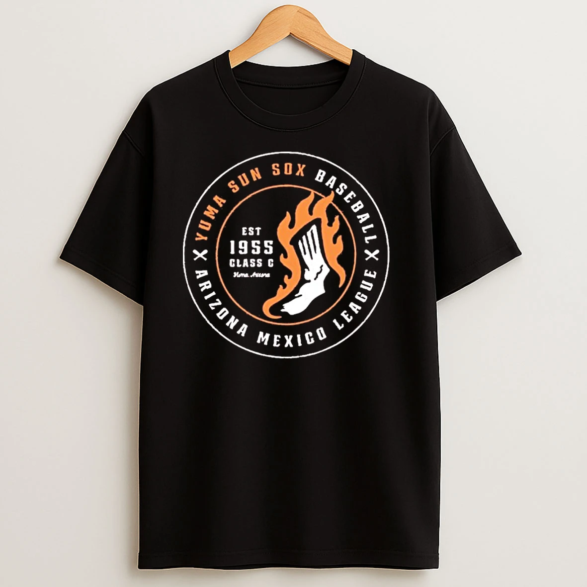 Yuma Sun Sox Arizona Vintage Defunct Baseball Teams T Shirts