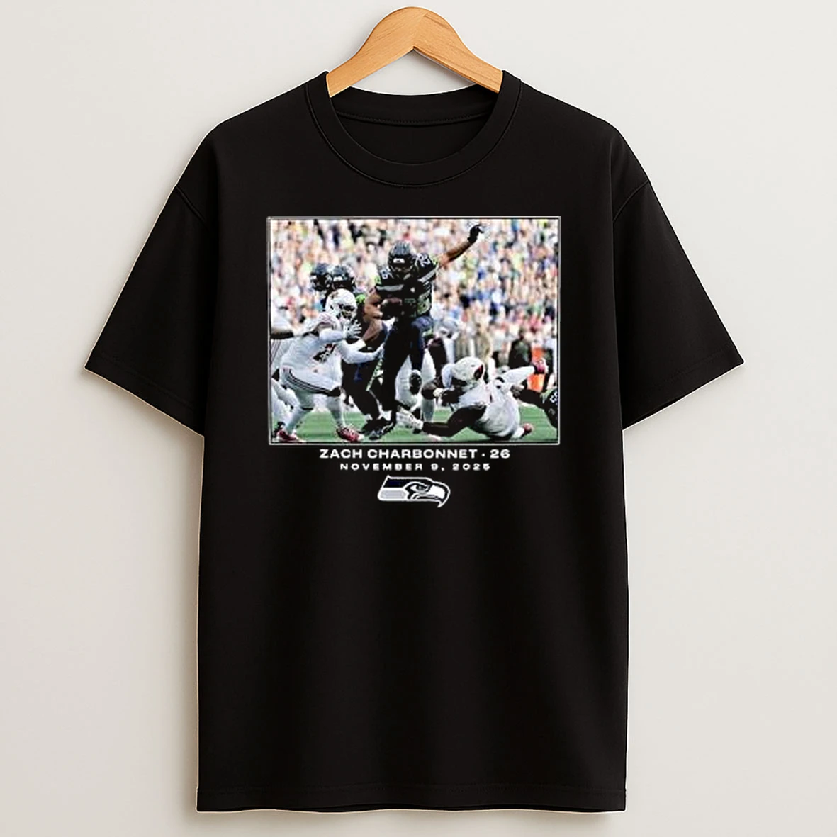 Zach Charbonnet Seattle Seahawks Nfl Flash Features Week 10 Shirts