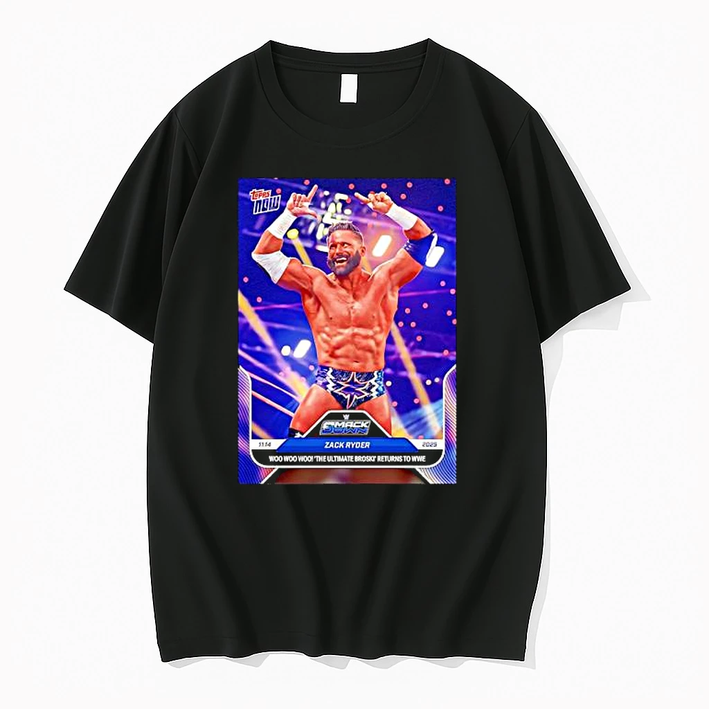 Zack Ryder First Wwe Trading Card Shirts