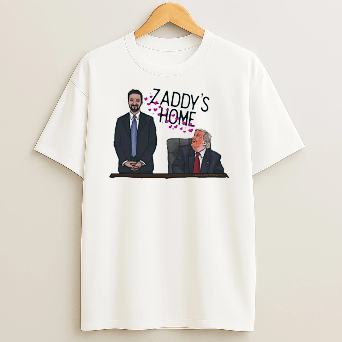 Zaddys Home Mamdani Trump Love Shirts