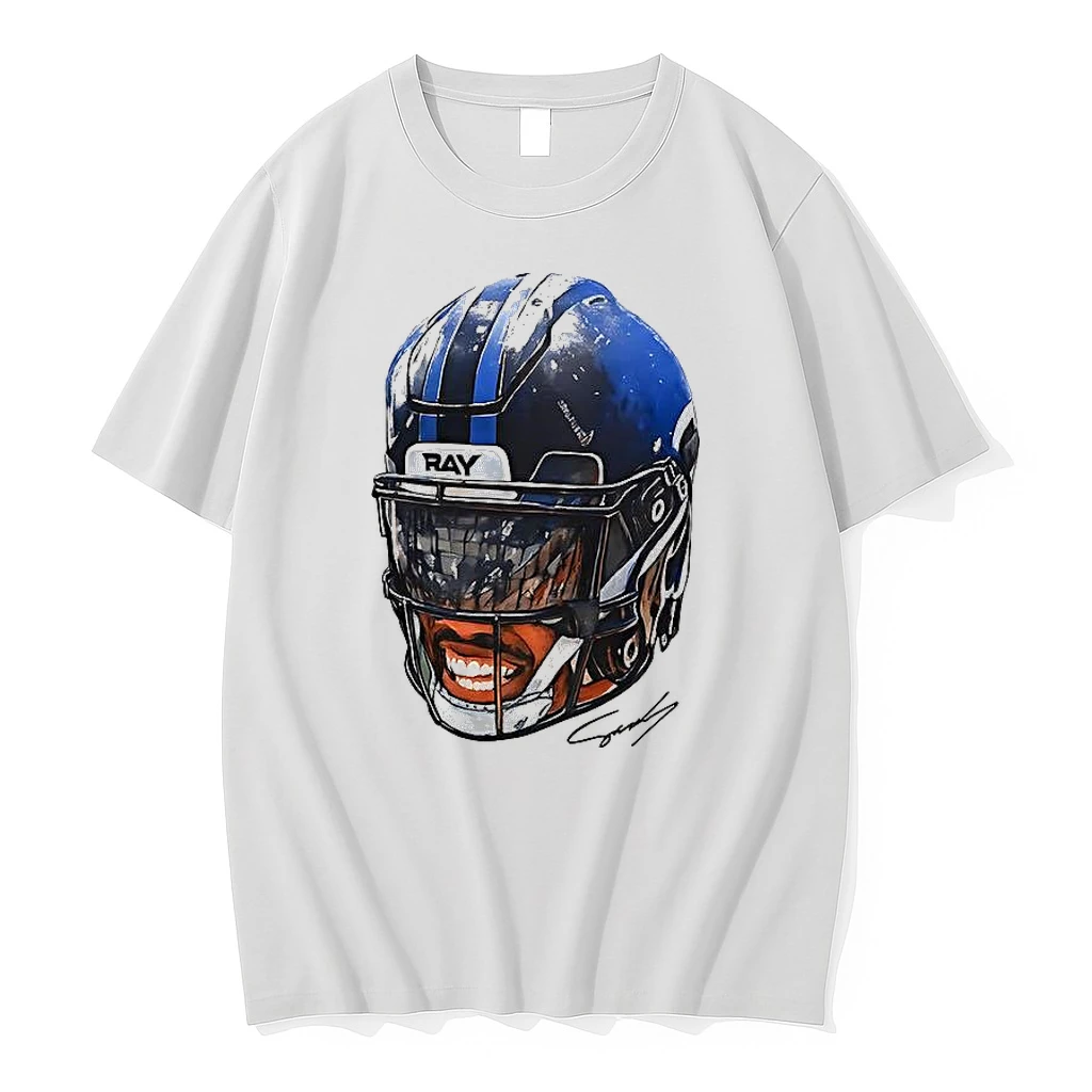 Zay Flowers Big Face Helmet Baltimore Ravens Shirts