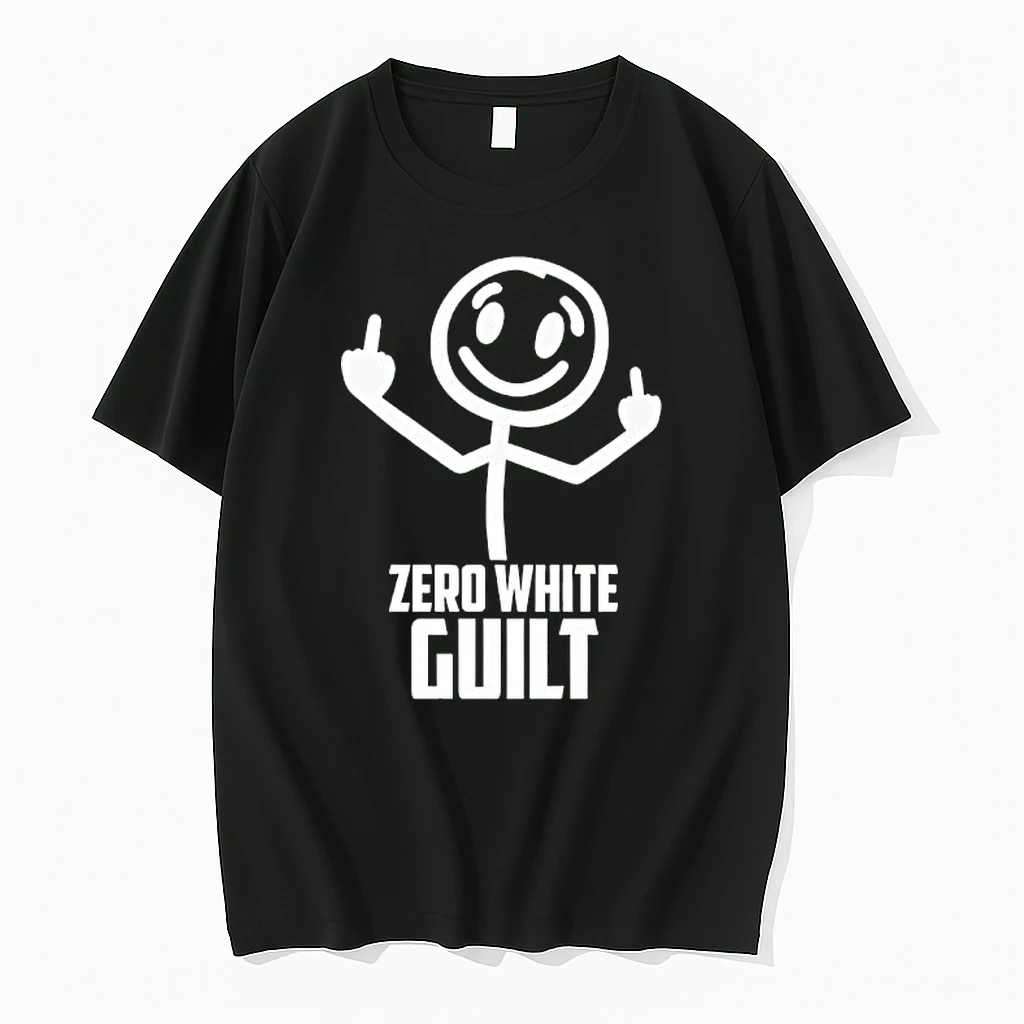 Zero White Guilt Human Finger Hand Shirts