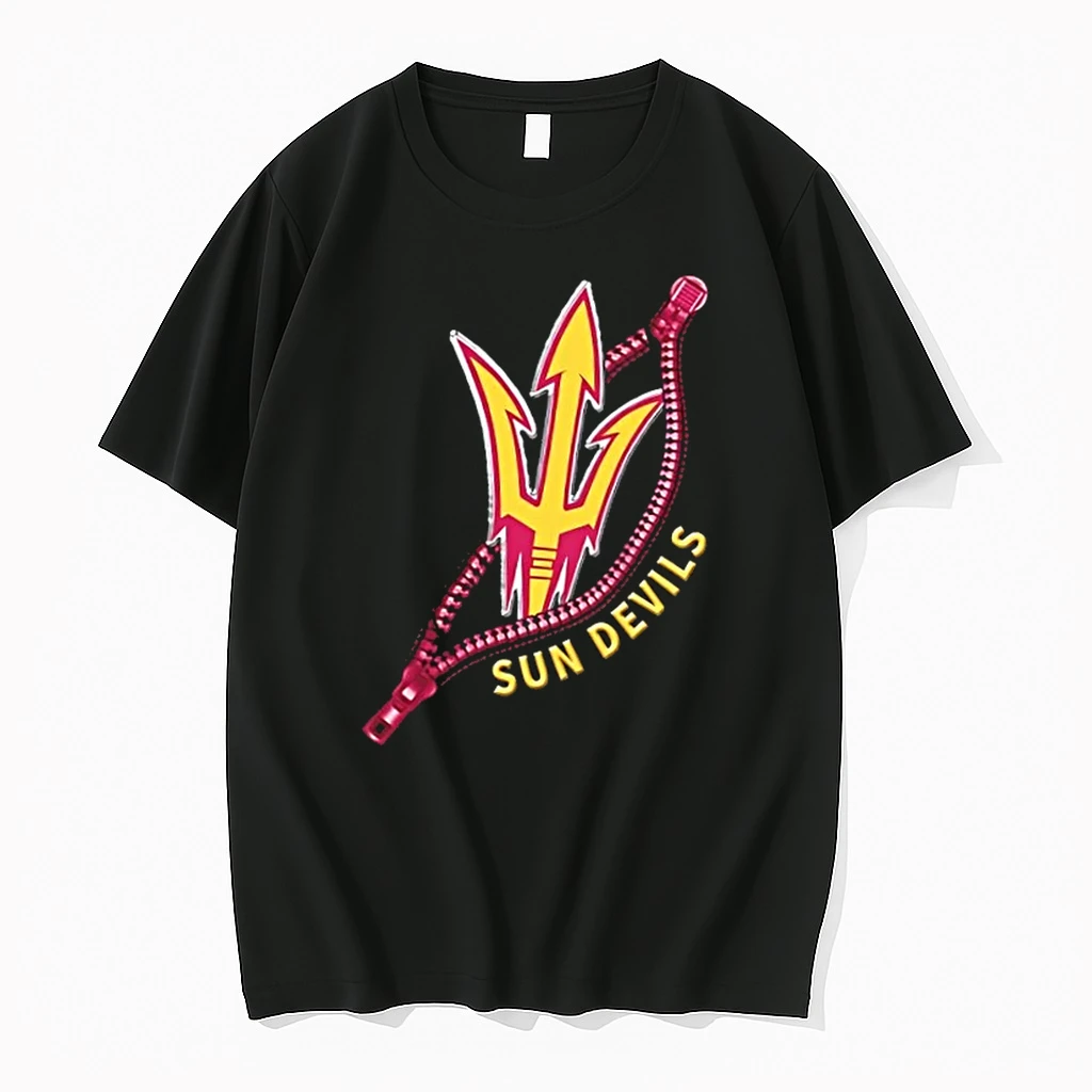 Zipper X Arizona State Sun Devils Football Logo Shirts