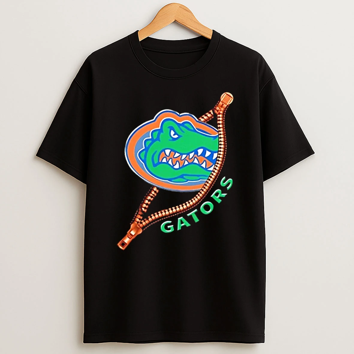 Zipper X Florida Gators Football Logo Shirts