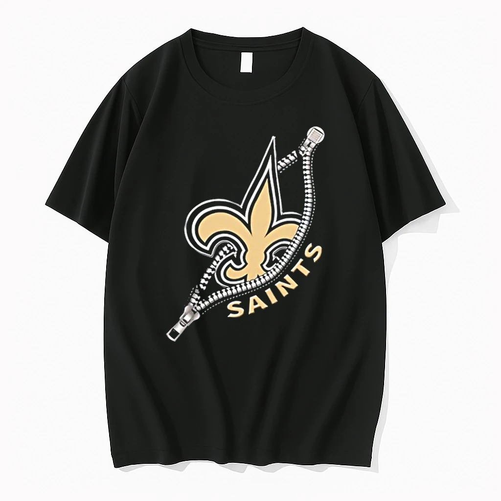 Zipper X New Orleans Saints Football Logo Shirts
