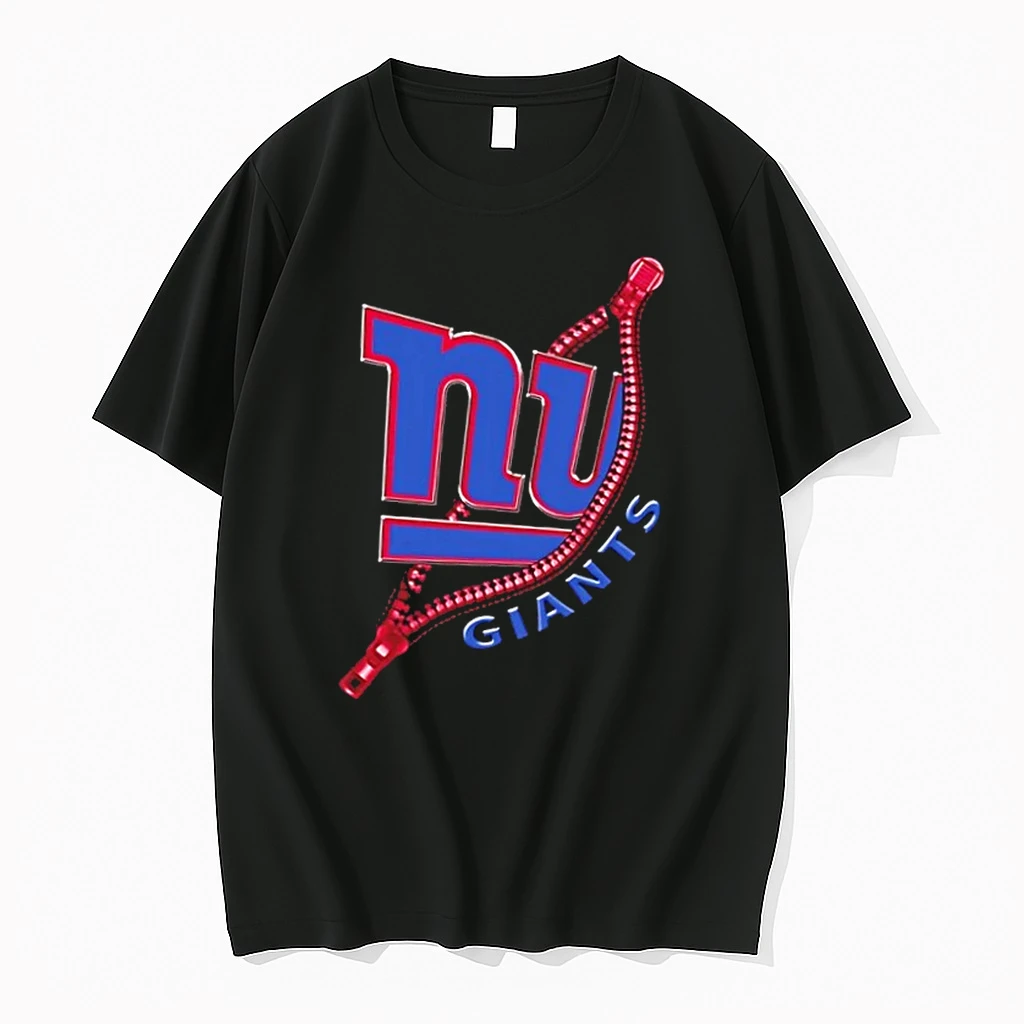 Zipper X New York Giants Football Logo Shirts