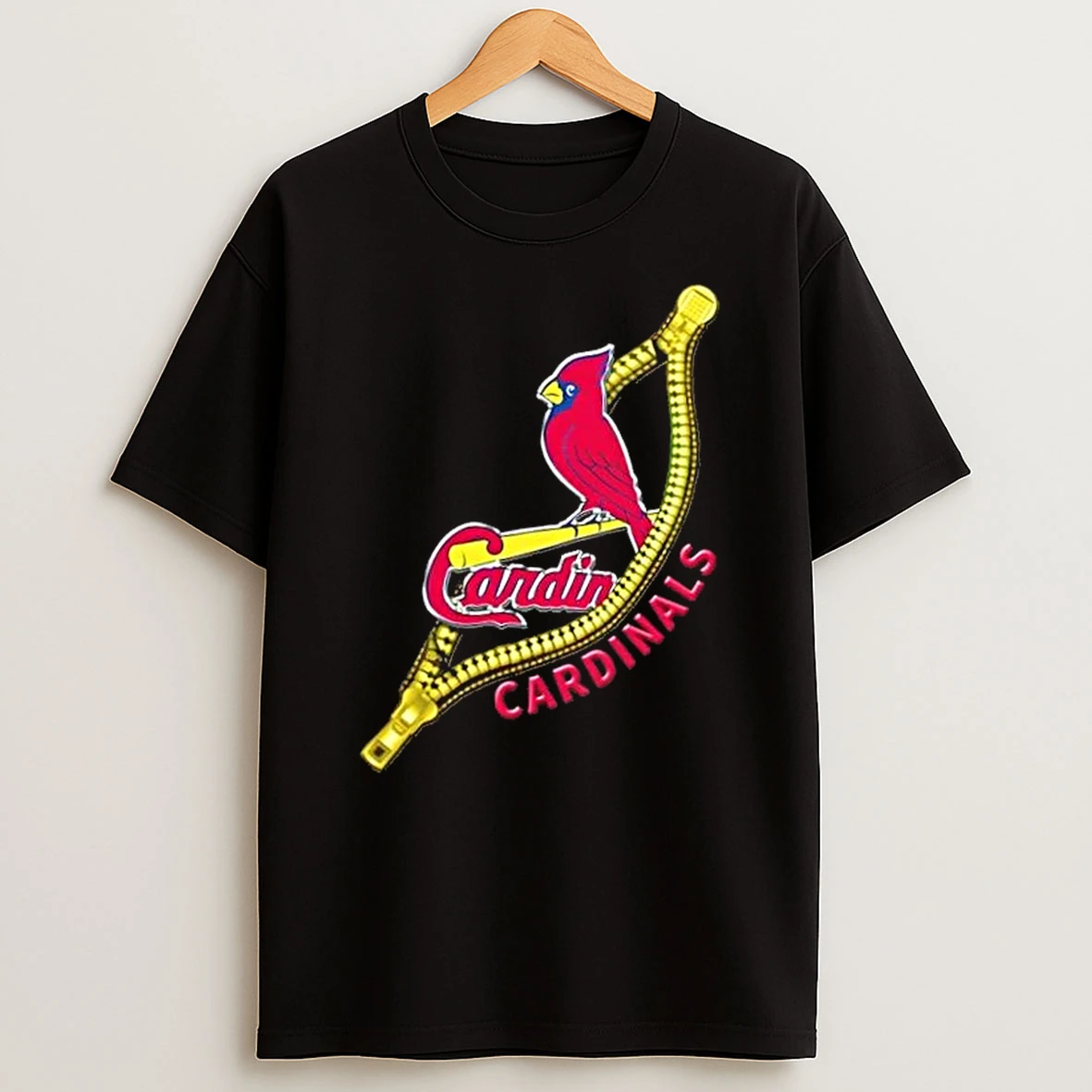Zipper X St Louis Cardinals Baseball Logo Shirts
