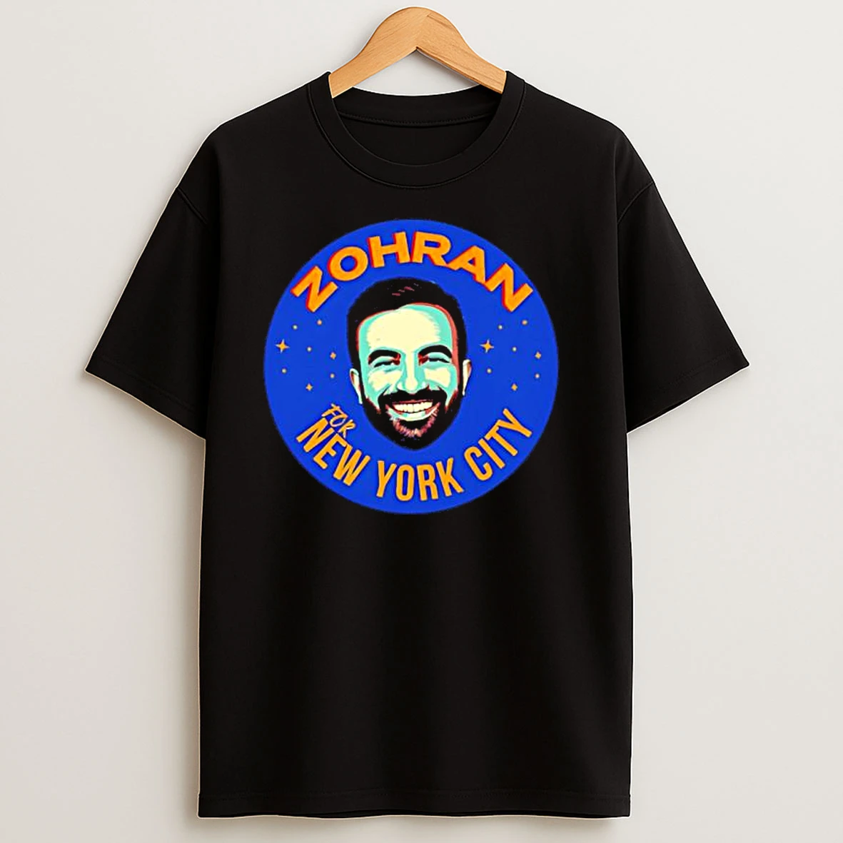 Zohran For New York City Zhohran Mamdani Big Head T Shirts