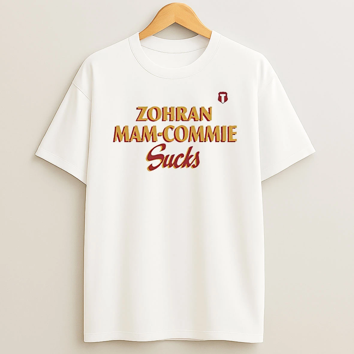 Zohran Mam Commie Sucks Graphic Shirts