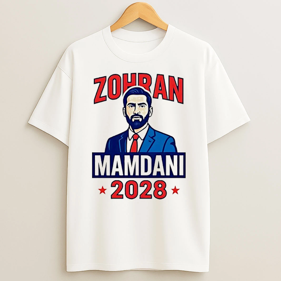 Zohran Mamdani 2028 For President Shirts