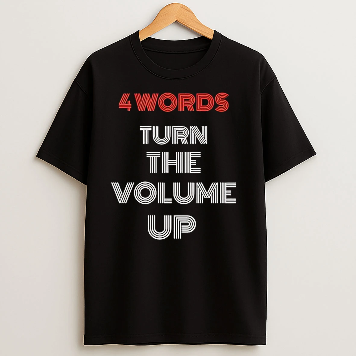 Zohran Mamdani 4 Words Turn The Volume Up T Shirts