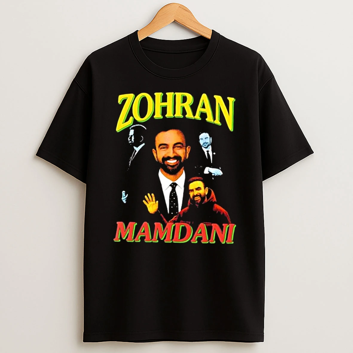 Zohran Mamdani 90s Style Vintage Shirts