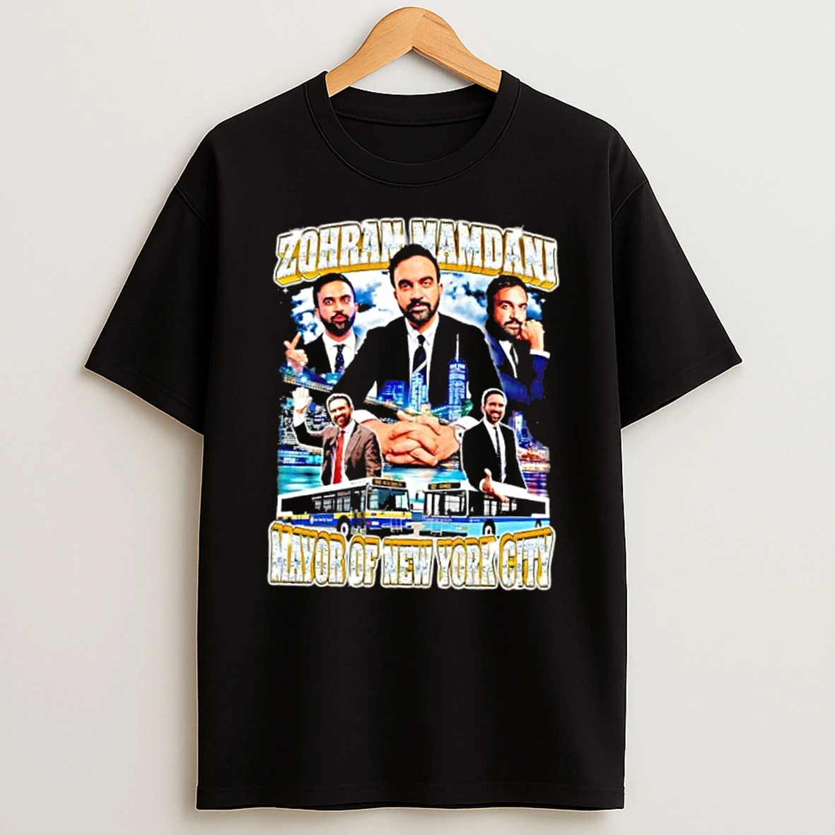 Zohran Mamdani Mayor Of New York City Graphic Shirts