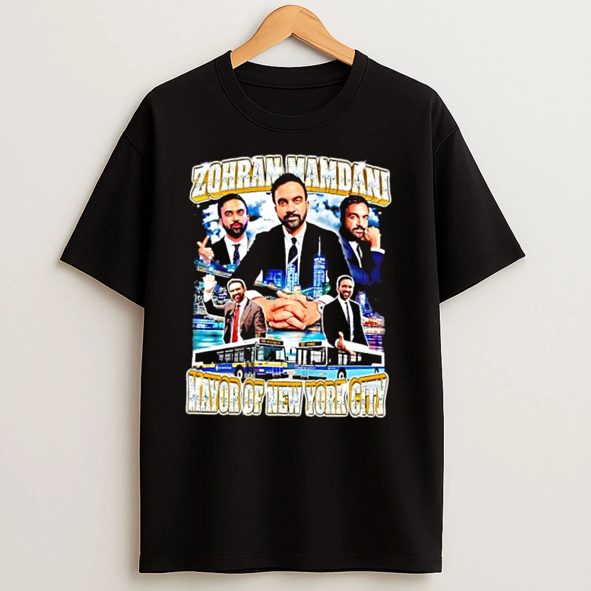 Zohran Mamdani Mayor Of New York City Graphic T Shirts