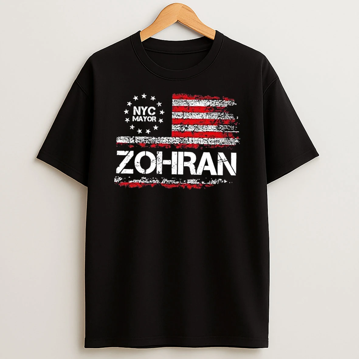 Zohran Mamdani Nyc Mayor American Flag Vintage Shirts