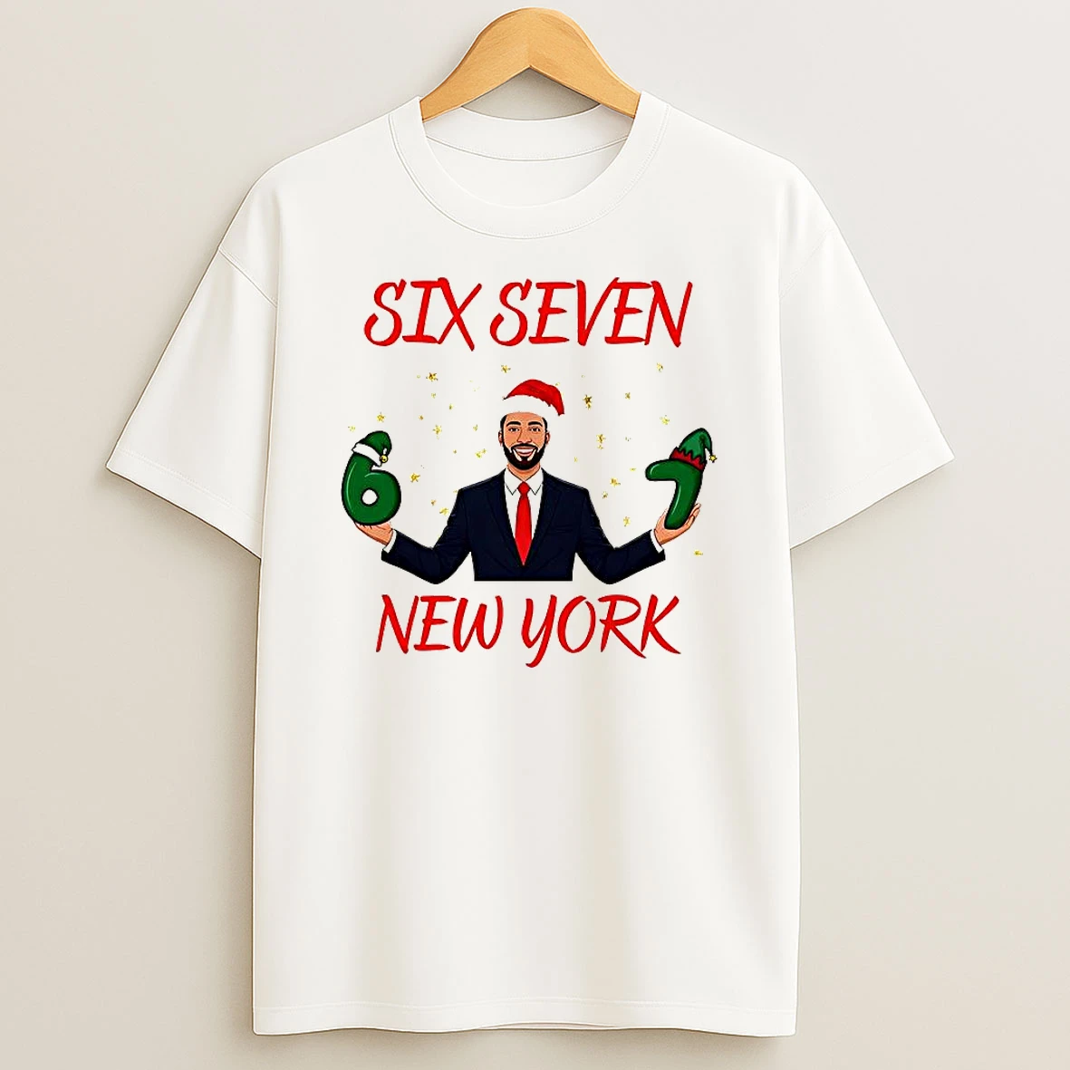 Zohran Mamdani Six Seven New York Merry Christmas Shirts