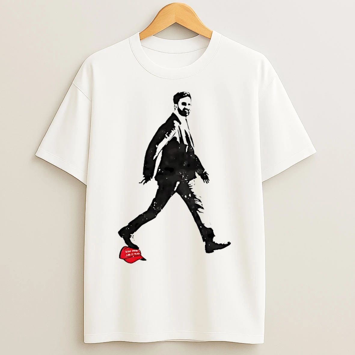 Zohran Mamdani Stepping On Red Hat T Shirts