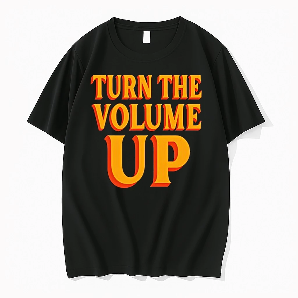Zohran Mamdani Turn The Volume Up Graphic Shirts