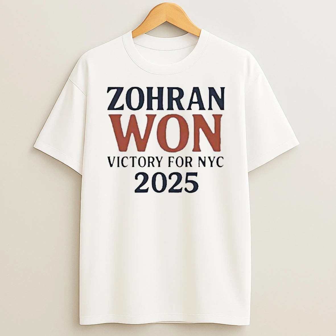 Zohran Mamdani Won Victory For Nyc 2025 Shirts
