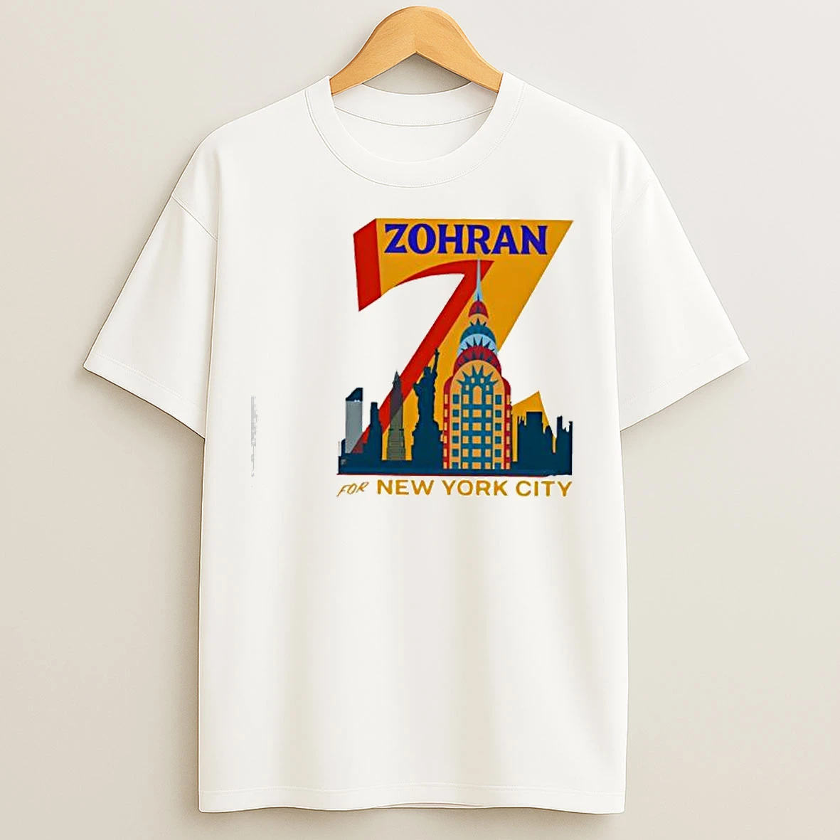 Zohran Mamdani Zohran For Mayor New York City 2025 T Shirts