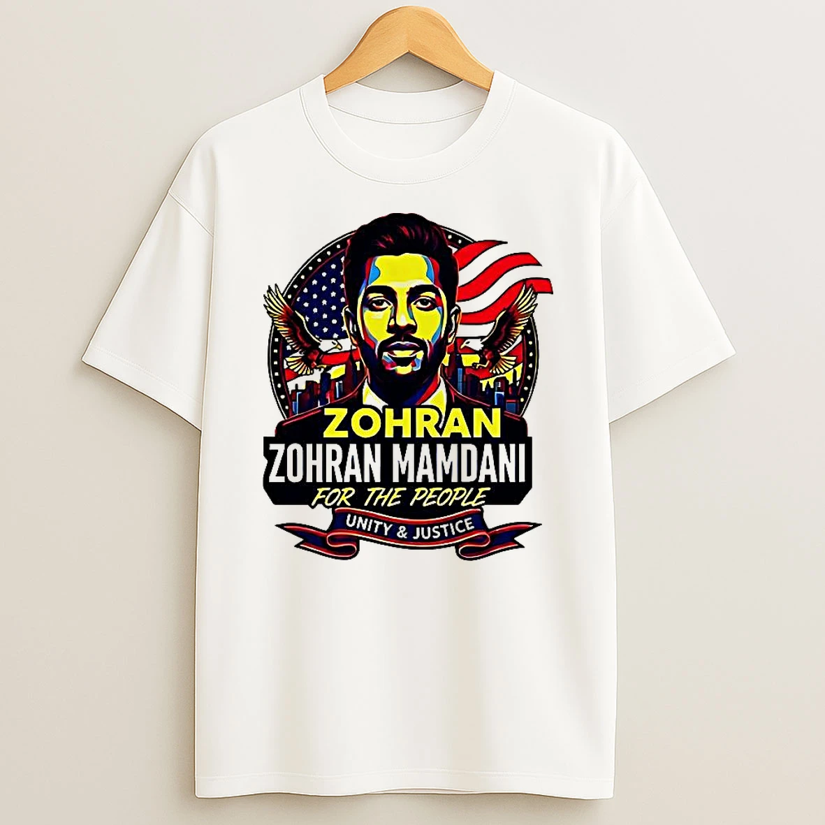 Zohran Mamdani For The People Political Shirts